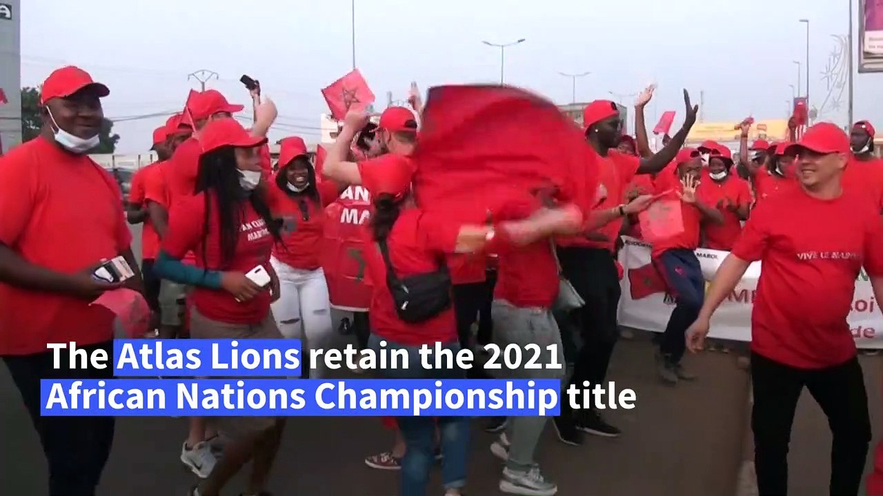 Fans react to Moroccan victory in African Nations Championship
