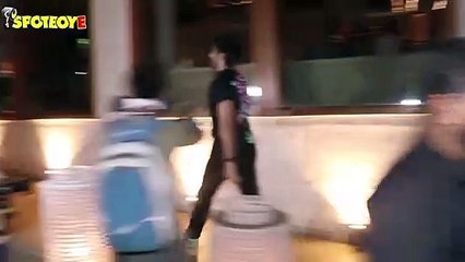 Karan Tacker, Freddy Daruwala & Sooraj Pancholi snapped at Bastian | SpotboyE