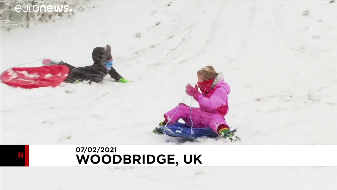 Winter weather causes chaos in Europe