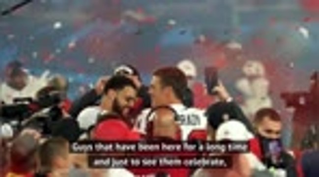 Brady hails unforgettable Super Bowl LV celebrations