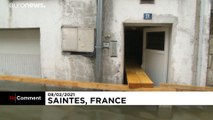 Heftige Hochwasser in Teilen Frankreichs - Bilder aus Saintes