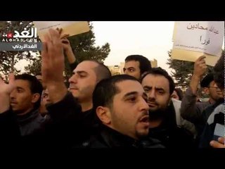 اعتصام للمطالبة بالإفراج عن الناشط عبدالله محادين