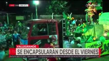 Encapsulamiento y ley seca en Vallegrande durante el Carnaval