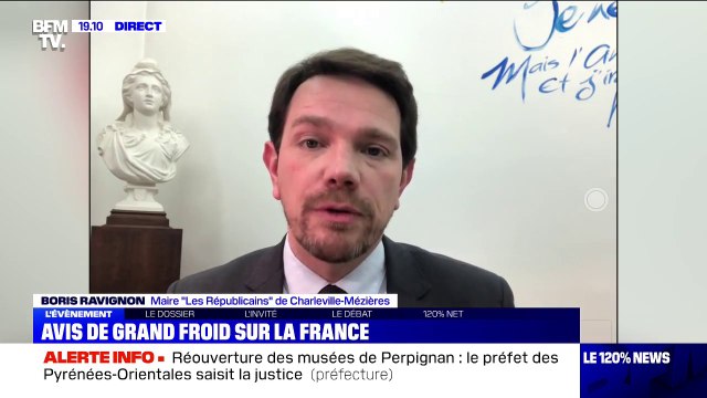 Froid: pour le maire de Charleville-Mézières, la priorité est de protéger les personnes vulnérables