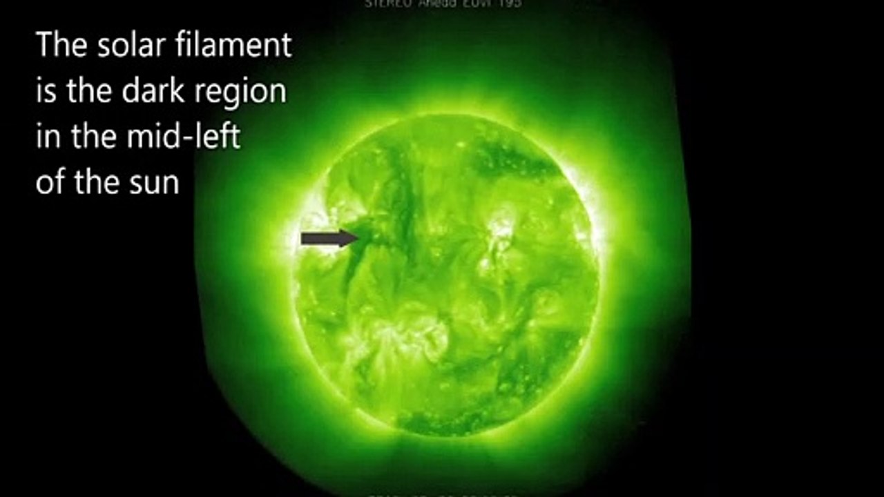 Example of a Solar Filament