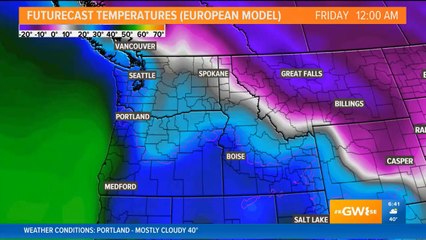 Portland Snow Forecasts — Monday, Feb. 8, 2021