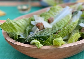 Anténtica Ensalada César - La Cocina Mestiza - Sonia Ortiz con Sonya Santos