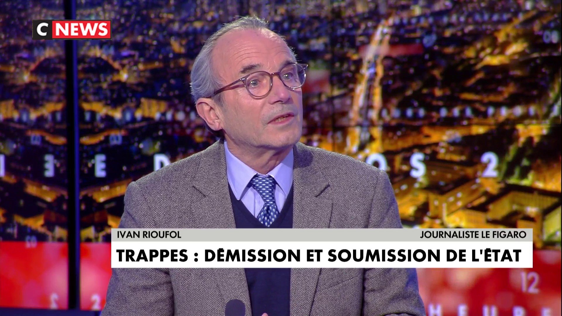 Journalistes Cnews Demission Ivan Rioufol : «Trappes est devenue une pépinière de djihadistes et de  fichés S» - Vidéo Dailymotion