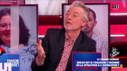 Gilles Verdez : "Nikos ne sert à rien dans The Voice !"