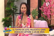Adriana Quevedo se despide de Oswaldo Cattone: “Gracias por todo lo que me enseñaste”