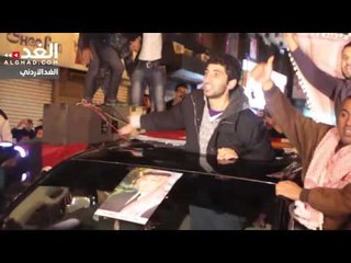 اشتباك بين المحتجين على رفع الأسعار ومسيرة "ولاء"