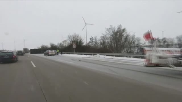 El norte de Europa afronta un temporal de nieve y frío