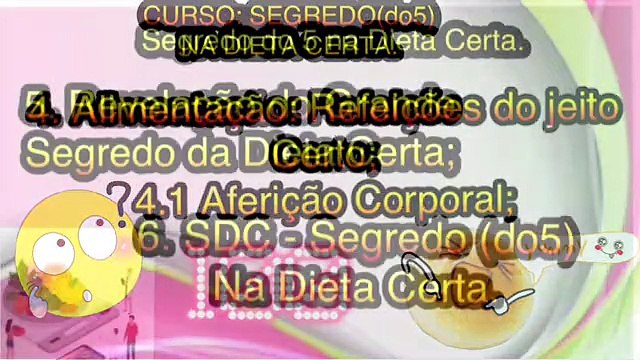 NutriFlex Segredos da Dieta Certa Screen Cast