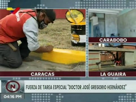 Fuerza de Tarea Especial Dr. José Gregorio Hernández rehabilita hospital Miguel Pérez Carreño en Caracas