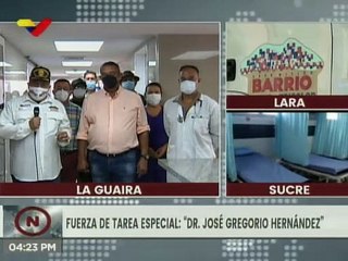 Rehabilitada área de quirófano y sala de pacientes COVID-19 del hospital Pariata en La Guaira