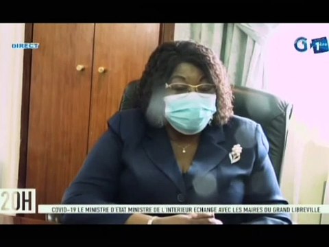 RTG/ Covid-19- Échange entre le Ministre de l’intérieur et les Maires du Grand Libreville