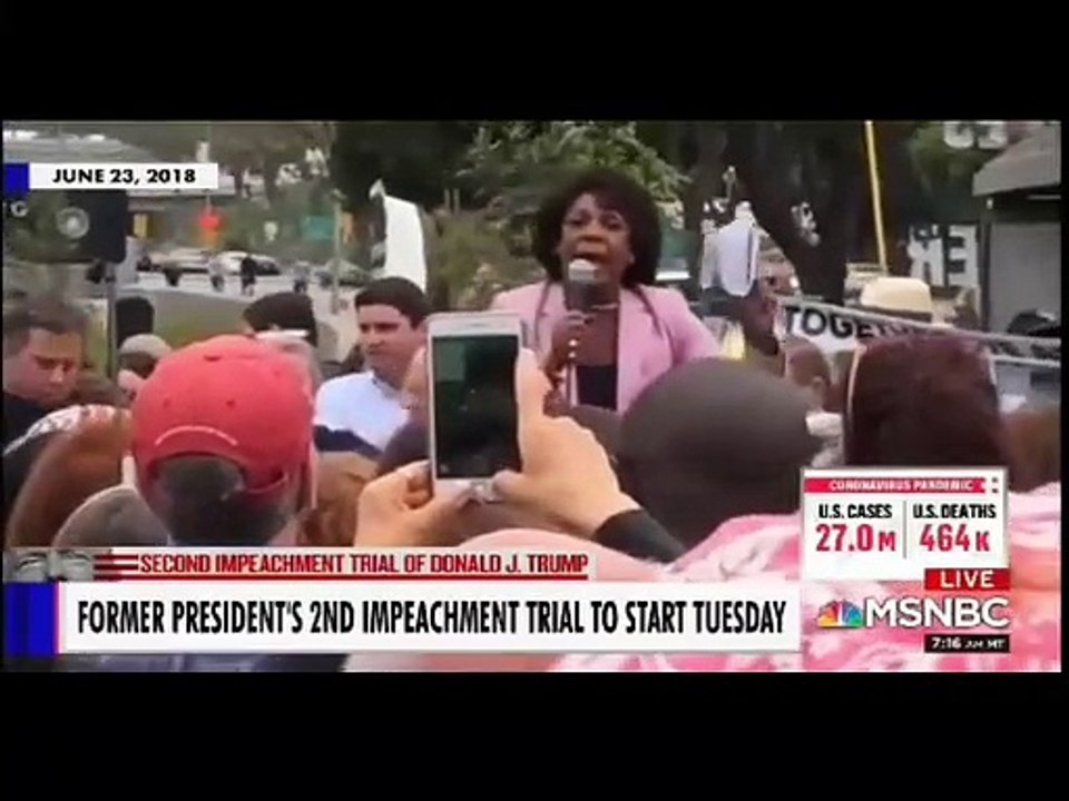 Maxine Waters Attempts To Defend Her Encouragement Of Violence!! Honk! Honk!