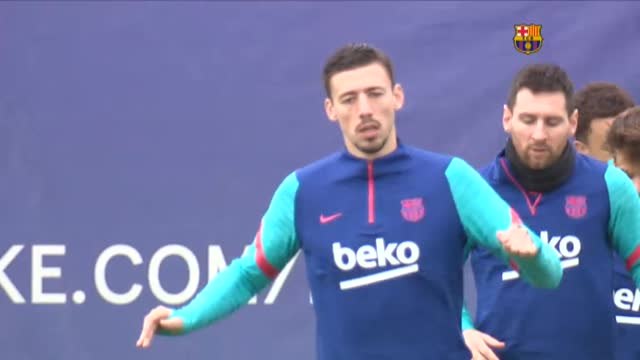 El Barça prepara la semifinal de Copa del miércoles ante el Sevilla