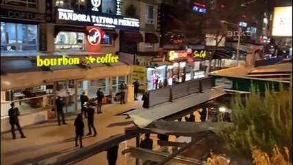 Ankara'da KABARE Platformu'ndan "batıyoruz" eylemi
