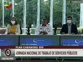 Este es el balance de la Jornada Nacional de Trabajo de Servicios Públicos del Plan Carabobo 200