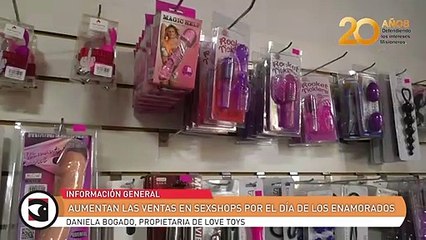 Aumentan las ventas en sexshops por el día de los enamorados