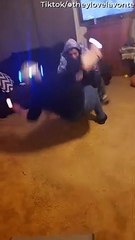 Woman Tries to Fight Too Many Zombies in VR