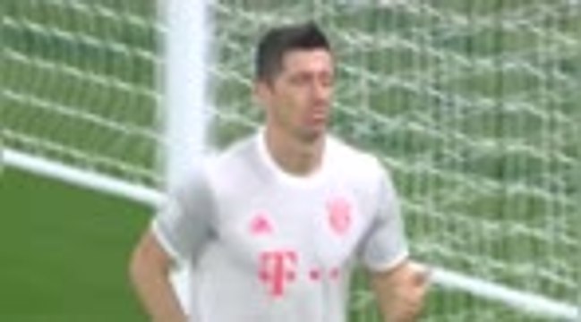 Lewandowski bags brace to send Bayern into final