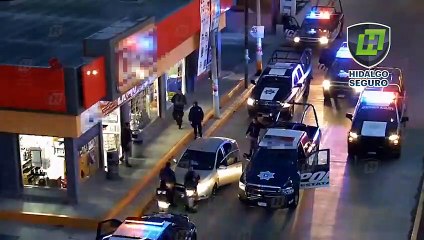 Amagó a chofer en Querétaro, lo detienen en Hidalgo