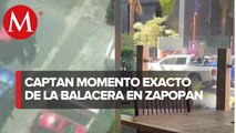 Balacera en Zapopan_ Vecinos graban el atentado en la colonia Puerta de Hierro