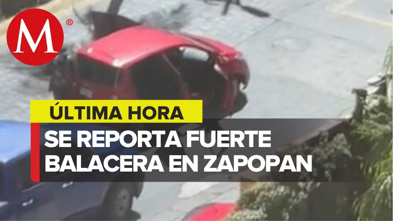 Se registra balacera en Zapopan; se trataba de un intento de secuestro