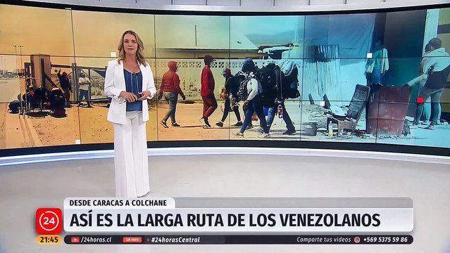 Continúan llegando INmigrantes ILEGALES a Chile - TVN