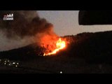 فيديو للحريق الضخم الذي اندلع في غابات ارميمين الليلة الماضية