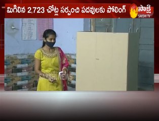 ఏపీలో కొనసాగుతున్న తొలి విడత పంచాయతీ ఎన్నికలు