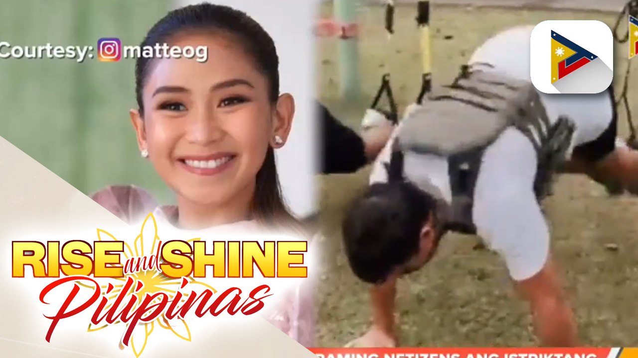 TALK BIZ: Strict workout coaching ni Sarah Geronimo kay Matteo Guidicelli, kinagigiliwan ng netizens
