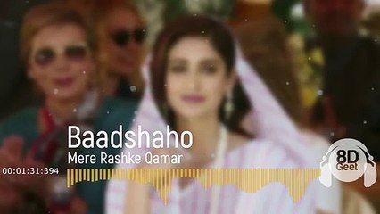Mere Rashke Qamar 8D Audio Song - Baadshaho (Ajay Devgn, Ileana, Nusrat & Rahat Fateh Ali Khan)
