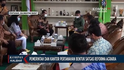 Descargar video: Pemkot Pontianak Bentuk Satgas Reforma Agraria untuk Selesaikan Konflik Pertanahan