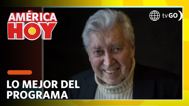 América Hoy: Fallece el actor y director de teatro Osvaldo Cattone