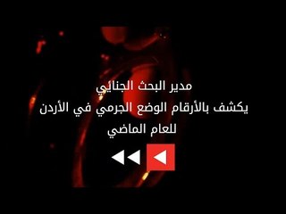 مدير البحث الجنائي يكشف بالأرقام الوضع الجرمي في الأردن للعام الماضي