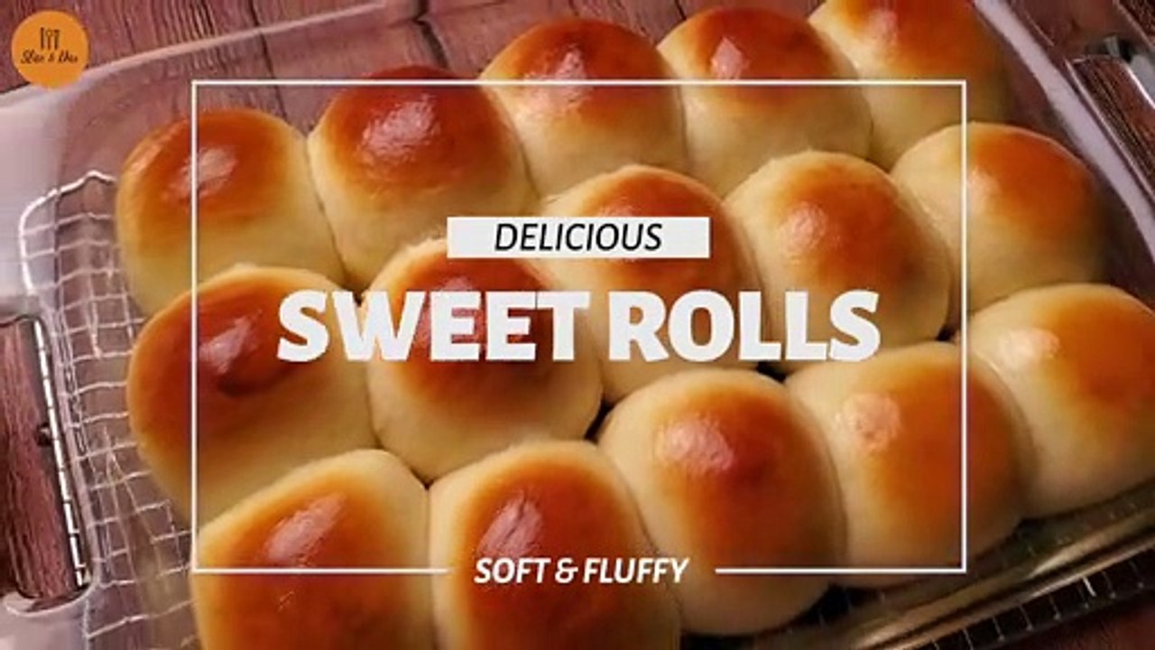 Homemade Sweet Dinner Rolls || Soft & Fluffy Sweet Dinner Rolls || Perfect Sweet Buns || Milk bread