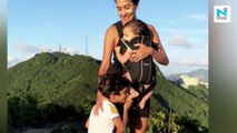 Lisa Haydon announces third pregnancy, son Zack reveals baby's gender, watch