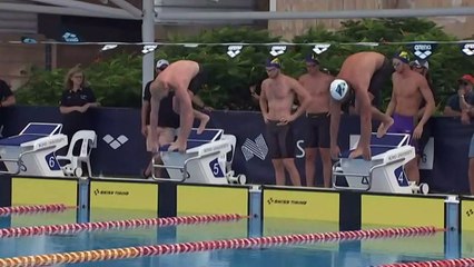 Australian Swim Team holds impromptu Gold Coast race meet