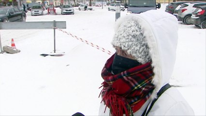 Zu kalt: Sogar das Streusalz versagt