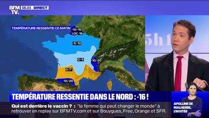 Grand froid: où est est la perturbation et comment va-t-elle évoluer ?
