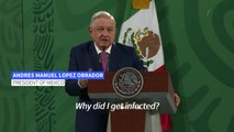 Mexican president says he's overcome Covid infection