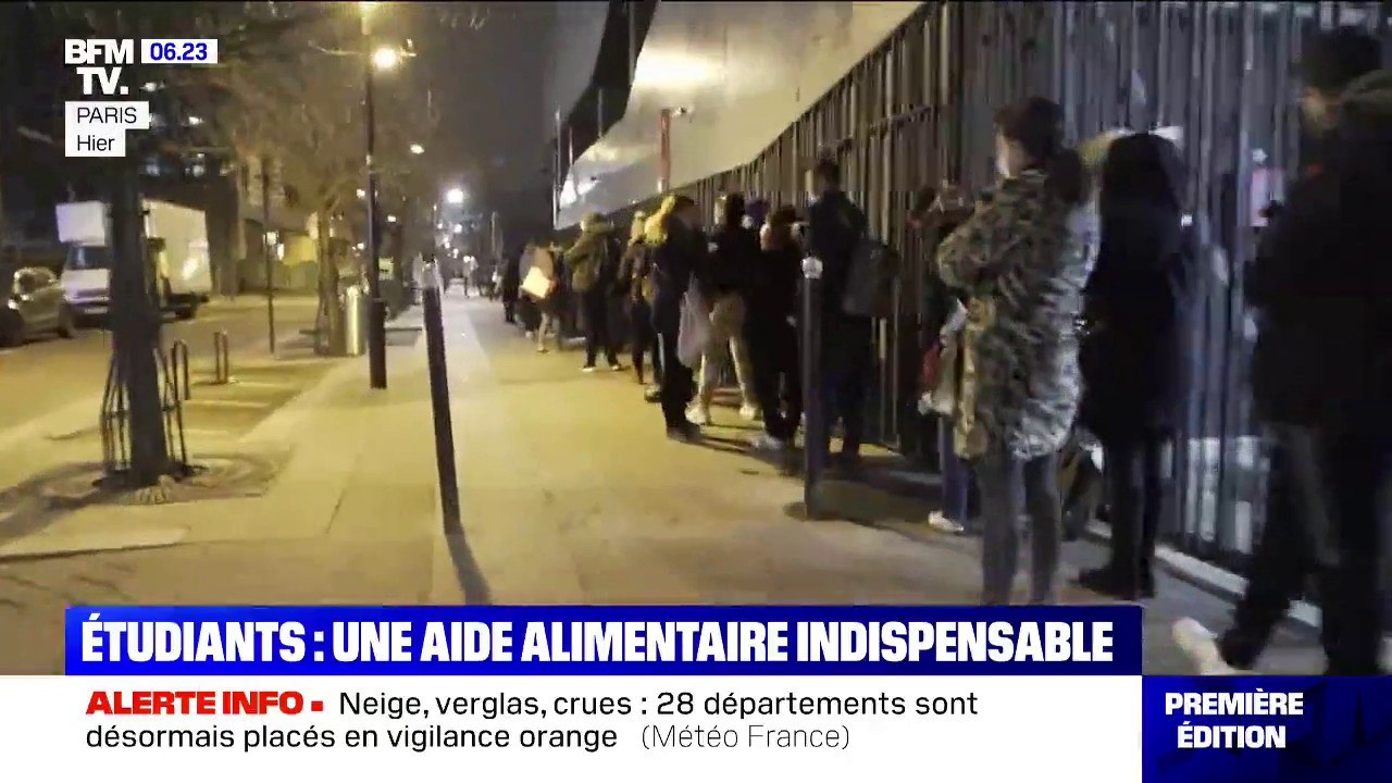 L'aide alimentaire est devenue indispensable pour ces étudiants