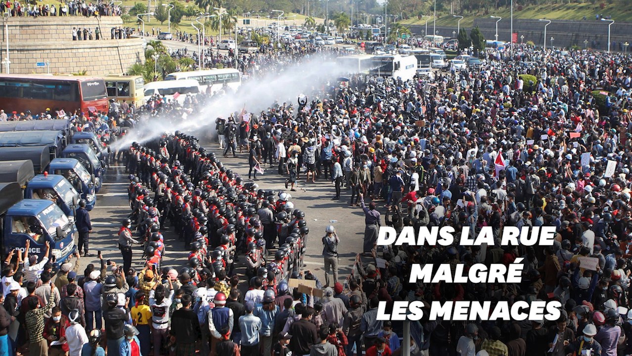 En Birmanie, les manifestations se poursuivent malgré les menaces de l'armée