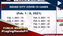 #LagingHanda | Kaso ng COVID-19 sa Davao City kapansin-pansin ang bahagyang pagbaba