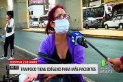 Falta de oxígeno y camas UCI es el panorama que se aprecia en varios hospitales de Lima