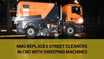 NMS replaces street cleaners with sweeping machines