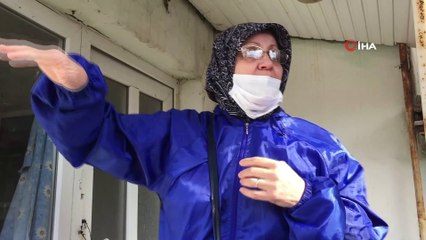 Define avcıları metruk evi mesken tuttu